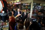 Jokowi dan PM Turnbull Blusukan ke Pasar Tanah Abang