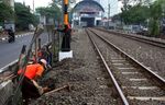 Stasiun Palmerah Dipagar