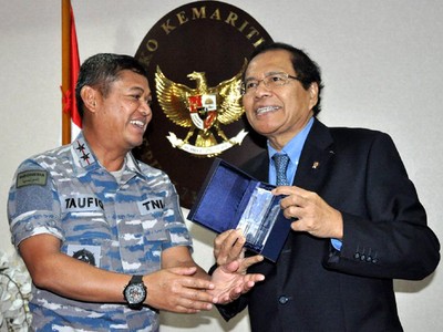 Rizal Ramli Bertemu Panglima Armada Barat