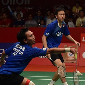Dikalahkan Nonunggulan, Ahsan/Hendra Gagal Tembus Perempatfinal