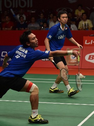 Dikalahkan Nonunggulan, Ahsan/Hendra Gagal Tembus Perempatfinal