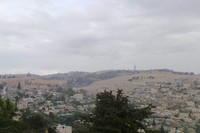 Yerusalem adalah tempat bersejarah bagi umat Yahudi, Kristen dan Islam itu. Dari Bukit Sion, turis bisa melihat langsung lanskap Kota Yerusalem (Erwin/detikTravel)