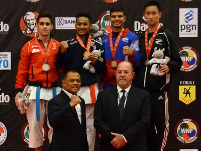 Atlet Karate Indonesia Raih Medali Emas