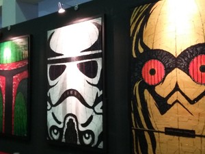Uniknya Lukisan Star Wars dengan Efek 3D Chromadepth