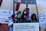 Ribuan Orang Ikuti Jakarta Diabetes Walk 2015
