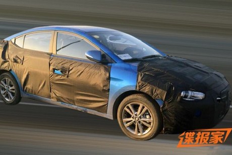 Hyundai Elantra Generasi Anyar Meluncur di China Akhir Bulan Ini