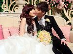 You May Kiss The Bride... Kecupan Mesra Aming untuk Angel 'Cherrybelle'