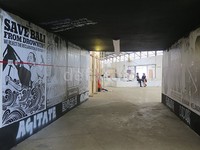 Mural tentang persoalan yang terjadi di Bali juga ditampilkan di Jakarta Biennale 2015.