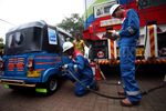 Pertamina Resmikan SPBG 'Berjalan' di Lapangan Banteng