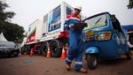 Pertamina Resmikan SPBG 'Berjalan' di Lapangan Banteng