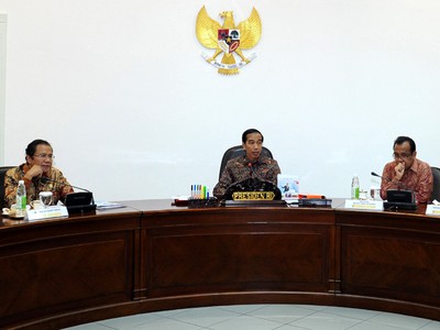 Jokowi Pimpin Ratas Bahas RUU Wawasan Nusantara