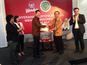 Wendys Resmi Dapatkan Sertifikasi Halal MUI