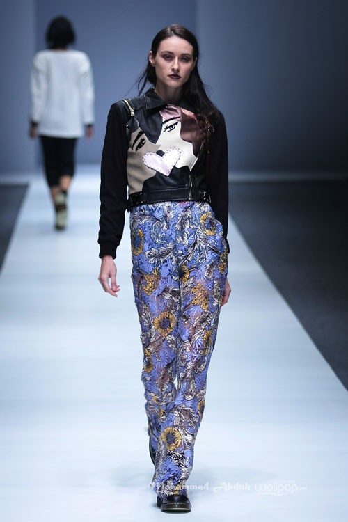 Rinda Salmun Seaform Jakarta Fashion Week 2016 at Senayan City. Jakarta. [Foto: Mohammad Abduh/Wolipop]