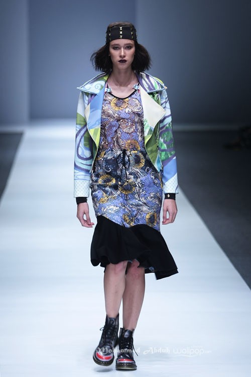 Rinda Salmun Seaform Jakarta Fashion Week 2016 at Senayan City. Jakarta. [Foto: Mohammad Abduh/Wolipop]