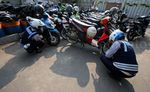 Parkir Sembarangan, Pentil Motor Dicabut