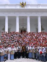 Jokowi Buka Kawah Kepemimpinan Pelajar