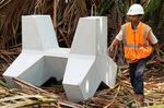 Pemasangan Hexapod di Kali Ciliwung