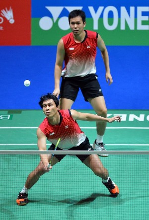 Hendra/Ahsan ke Babak Kedua dengan Mudah