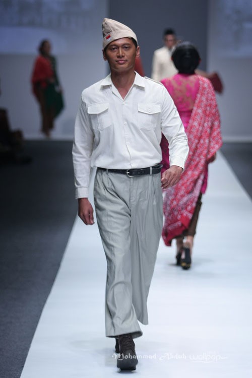 Anne Avantie Gambang Semarang Jakarta Fashion Week 2016 at Senayan City. Jakarta. [Foto: Mohammad Abduh/Wolipop]