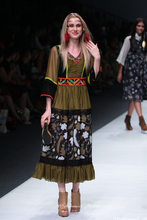 Yongki Budisutrisna Ikatan Perancang Mode Indonesia Jakarta Fashion Week 2016 at Senayan City. Jakarta. [Foto: Mohammad Abduh/Wolipop]