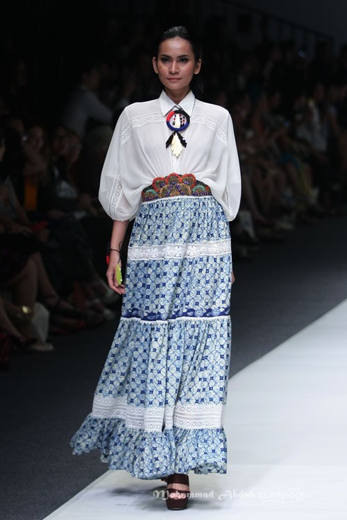 Yongki Budisutrisna Ikatan Perancang Mode Indonesia Jakarta Fashion Week 2016 at Senayan City. Jakarta. [Foto: Mohammad Abduh/Wolipop]