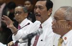 Luhut Beri Keterangan Terkait Transkrip Novanto-Freeport