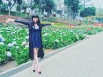Asyiknya Jennifer Tungka Jalan-jalan di Malang