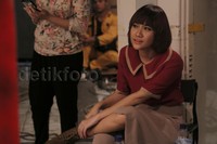 BCL saat melakoni syuting film komedi terbarunya yang bertajuk 'My Stupid Boss'. Asep/detikHOT.
