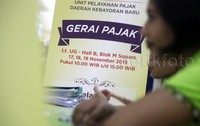 Hal ini dilakukan untuk meningkatkan Pendapatan Asli Daerah (PAD) dari segi pajak. Sejak tanggal 17 Nobember hingga tanggal 19 November 2015, UPPD membuka Gerai Pajak yang berada di lantai UG Hall B Blok M Squere.