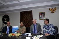 Peter mengaku pertemuan ini bagian dari kedua negara untuk mempererat hubungan bisnis. Apalagi, ekonomi kedua negara bakal terus tumbuh sehingga perlu saling bersinergi. (Ist).