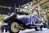 Peugeot Le Derny diperkenalkan di pameran EICMA, Milan, Italia.