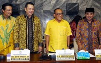 Seminar Golkar ini bertema Implementasi Visi Negara Kesejahteraan 2045 Dalam Menjalankan Fungsi Legislasi, Anggaran, dan Pengawasan di Parlemen. Lamhot Aritonang/detikFoto.