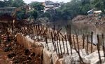 Pemasangan Turap di Cililitan Kecil