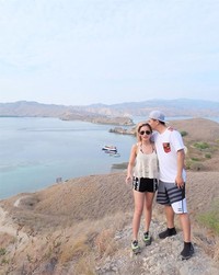     Mesranya Chelsea dan Glenn saat berlibur di Pulau Komodo. Instagram