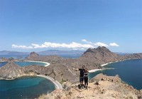     Tak hanya ke Taman Nasional Komodo, mereka juga mampir ke Pulau Padar, NTT. Instagram