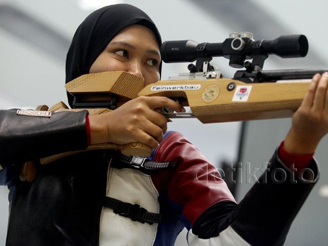 Aksi Petembak Indonesia di SEASA 2015