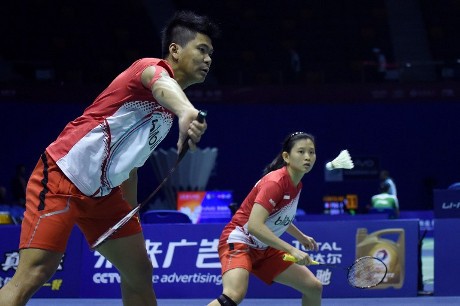 Praveen/Debby Disingkirkan Zhang Nan/Zhao Yunlei