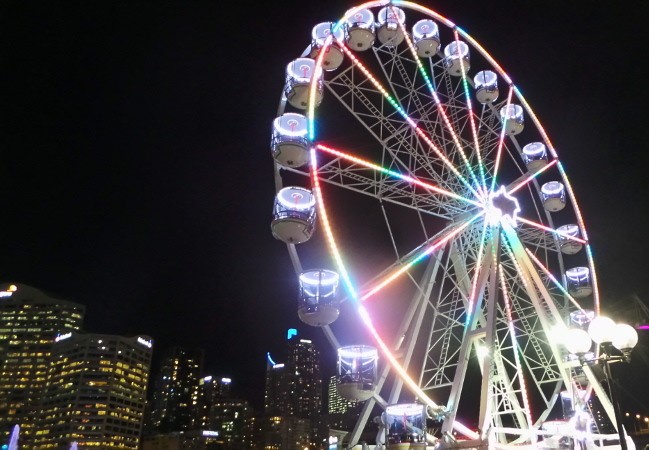 Bermacam Ekspresi Saat Naik Bianglala