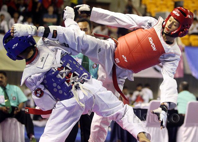 Ribuan Taekwondoin Ramaikan Kukkiwon Cup 2015