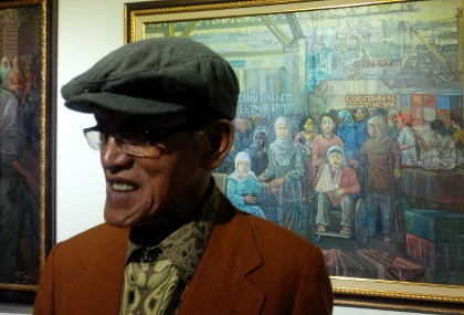 Misbach Tamrin, Pelukis Lekra yang Berpameran Tunggal di Usia 74