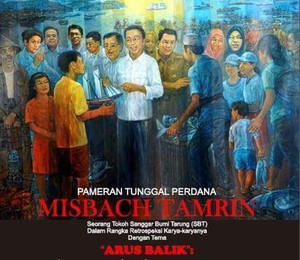 Memori Kerakyatan di Kanvas Sang Mantan Borjuis Kecil