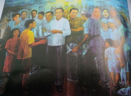 Pram, Ceng Ho dan Jokowi-JK dalam Lukisan Misbach Tamrin