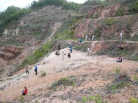Aktivitas pertambangan juga sudah tidak ada. Jadi Open Pit memang akan dikembangkan untuk pariwisata (Baban/detikTravel)