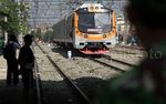 Uji Coba KRL Stasiun Kota-Tanjung Priok