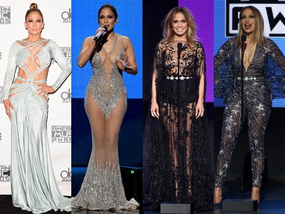 All Eyes on Her, Parade Gaya Jennifer Lopez di AMA 2015