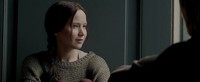 Aku akan melenyapkan Snow. Tak ada yang aman selama dia hidup. Dan aku tak bisa membuat pidato lainnya tentang itu, kata Katniss kepada Joanna. (Dok Lionsgate)