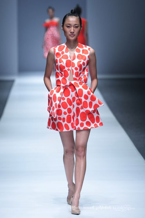 Peggy Hartanto Spring/Summer 2016 Jakarta Fashion Week 2016 at Senayan City. Jakarta. [Foto: Mohammad Abduh/Wolipop]