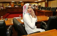 Arzetti diperiksa MKD dari pukul 12.00 WIB hingga pukul 13.50 WIB. Pool/Lamhot Aritonang/detikFoto.