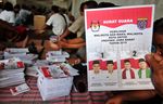 KPUD Kota Depok Lipat Surat Suara