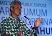 Gubernur Jawa Tengah Ganjar Pranowo menargetkan, PT Bank Pembangunan Daerah Jawa Tengah (Bank Jateng) melantai di bursa saham pada 2018, melalui Initial Publik Offering (IPO).